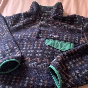 Patagonia Womens Snap T Synchilla Fleece Pull Over